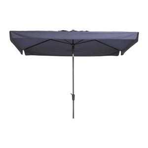 Madison stokparasol Delos luxe Safier Blue 200x300 cm.