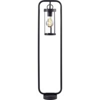 Brilliant Sidney 44293/06 Staande buitenlamp E27 Zwart, Transparant