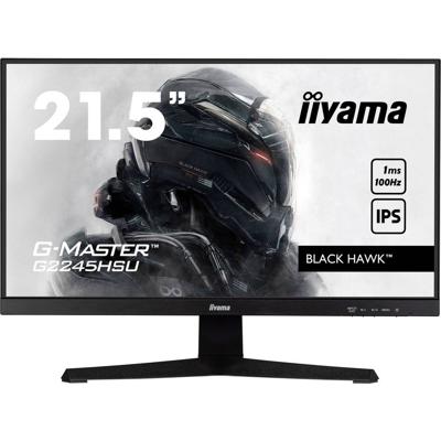 Iiyama G-Master Black Hawk G2245HSU-B2 Gaming monitor Energielabel E (A - G) 54.6 cm (21.5 inch) 1920 x 1080 Pixel 16:9 1 ms HDMI, DisplayPort, Hoofdtelefoon