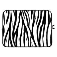 Zebra pattern: Laptop sleeve 15 inch