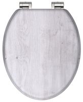 Schutte MDF WC-bril LIGHT WOOD met soft-close
 - 80192 80192