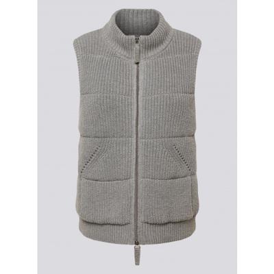 Rabe - Grijs | Dames | Vest | Grijs | 44 | regular | Kamst mode