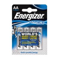 Energizer ultimate lithium lr6 aa blister 4 stuks