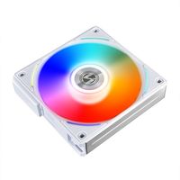 Lian Li UNI FAN AL120 Single Pack case fan RGB leds, 4-pins PWM fan-connector - thumbnail