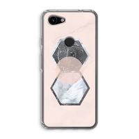 Creatieve toets: Google Pixel 3a Transparant Hoesje