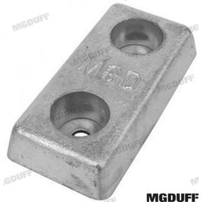MGD40AHD - ALUMINIUM PLAAT ANODE 1,9 KG
