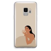 Fresh coffee: Samsung Galaxy S9 Transparant Hoesje