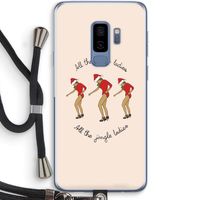 Jingle Ladies: Samsung Galaxy S9 Plus Transparant Hoesje met koord