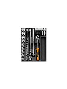 Beta Harde voorgevormde inzetbakken met assortiment gereedschap T82 - 024240082