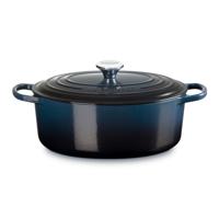 LE CREUSET - Signature - Braadpan ovaal 31cm 6,30l Nuit