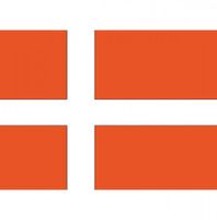 20x Stickertjes Denemarken vlag 10 cm   - - thumbnail