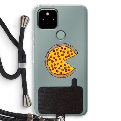 You Complete Me #2: Pixel 5 Transparant Hoesje met koord