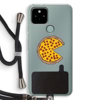 You Complete Me #2: Pixel 5 Transparant Hoesje met koord