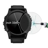 ENKAY Hat-Prins voor 33mm Diameter circulaire Dial Smart Watch 0.2mm 9H oppervlaktehardheid 2.15D gebogen explosieveilige gehard glas scherm Film