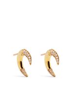 Shaun Leane petites boucles d'oreilles Talon en or 18ct ornées de diamants - thumbnail