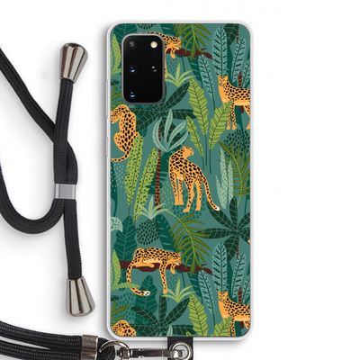 Luipaard 2: Samsung Galaxy S20 Plus Transparant Hoesje met koord
