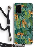 Luipaard 2: Samsung Galaxy S20 Plus Transparant Hoesje met koord