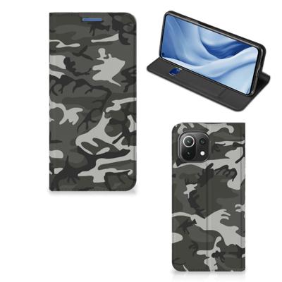 Xiaomi 11 Lite NE 5G | Mi 11 Lite | Hoesje met Magneet | Army Light
