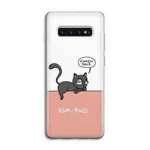 GSM poes: Samsung Galaxy S10 4G Transparant Hoesje