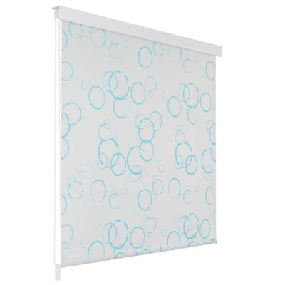 Rolgordijn voor douche 140x240 cm bubbel