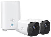 Eufy eufyCam 2 Pro Rond IP-beveiligingscamera Binnen & buiten 2048 x 1080 Pixels Muur - thumbnail