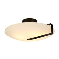 Searchlight PlafondlampSundial zwart - 73990-3BK
