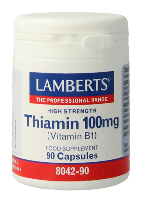 Lamberts Thiamine 100 mg Capsules