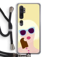 Ice cream: Xiaomi Mi Note 10 Pro Transparant Hoesje met koord