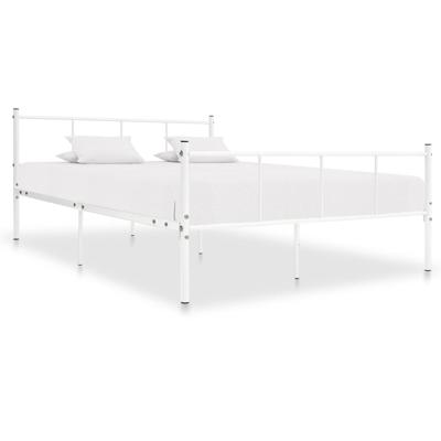 Bedframe metaal wit 120x200 cm