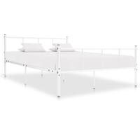Bedframe metaal wit 120x200 cm