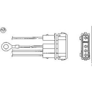 NGK D Lambdasonde 93817