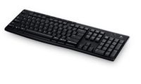 Logitech Wireless Keyboard K270 toetsenbord RF Draadloos QWERTZ Duits Zwart - thumbnail