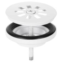 Differnz Differnz afvoerplug voor fontein - mat wit Differnz Differnz afvoerplug voor fontein - mat wit