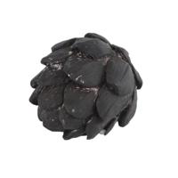Countryfield beeld artisjok jaro zwart 10,5 cm | 12 stuks