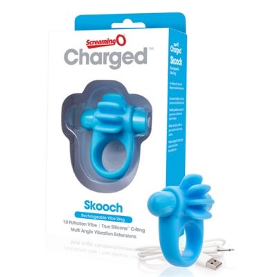 the screaming o - charged skooch ring blauw the screaming o - charged skooch ring blauw