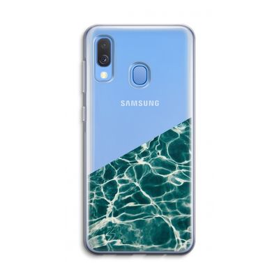 Weerkaatsing water: Samsung Galaxy A40 Transparant Hoesje