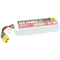 Red Power LiPo accupack 11.1 V 3000 mAh Softcase XT60 - thumbnail