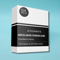 Hoeslaken Nylon- Wit - Verkoelend - 90x200 cm - Wit - Zydante - Dekbed-Discounter.nl