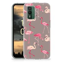 Nokia XR21 TPU Hoesje Flamingo