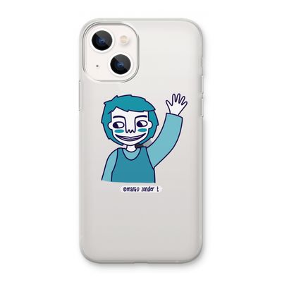 Zwaai: iPhone 13 mini Transparant Hoesje