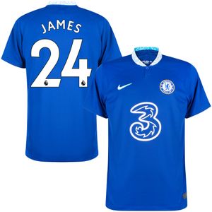 Chelsea Shirt Thuis 2022-2023 + James 24