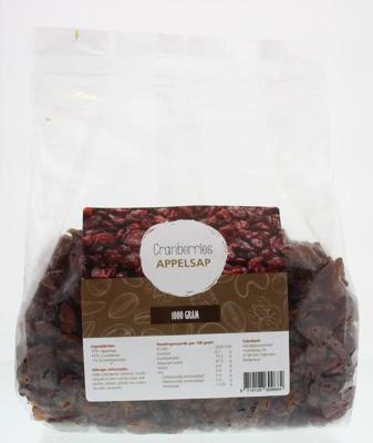 Mijnnatuurwinkel Cranberries gezoet met appeldiksap