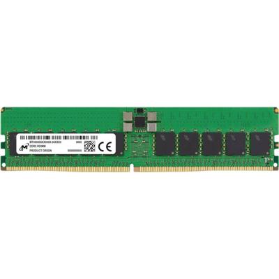 Crucial Micron - DDR5 - Modul - 32 GB - DIMM 288 Werkgeheugen voor server DDR5 32 GB 1 x 32 GB ECC 6400 MHz 288-pins DIMM CL52 MTC20F2085S1RC64BR