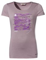 Vaude Skomer Print II Dames T-shirt Lilac Dusk 42 - thumbnail