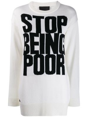 Philipp Plein pull Statement - Blanc