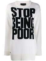 Philipp Plein pull Statement - Blanc Philipp Plein pull Statement - Blanc