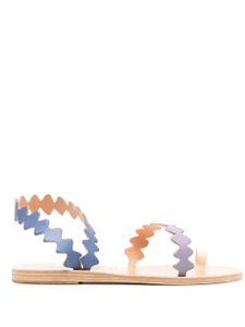 Ancient Greek Sandals sandales Eleftheria Onda - Bleu