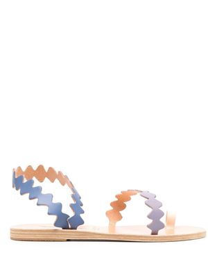 Ancient Greek Sandals sandales Eleftheria Onda - Bleu