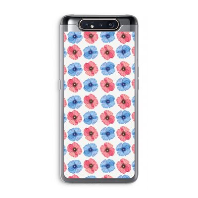 Klaproosjes: Samsung Galaxy A80 Transparant Hoesje