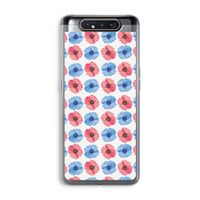 Klaproosjes: Samsung Galaxy A80 Transparant Hoesje